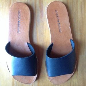 Lucky Brand Dorian Flat Sandals Size 6